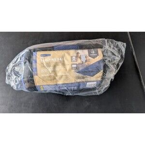 Stansport Fleece Sleeping Bag Blue 75"x32 Lightweight Compact Camping Gear